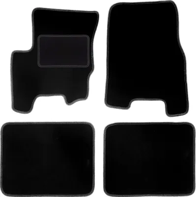 Produktbild von Schwarze Veloursmatten für: SsangYong Korando II (KJ) SUV (1998-2006)