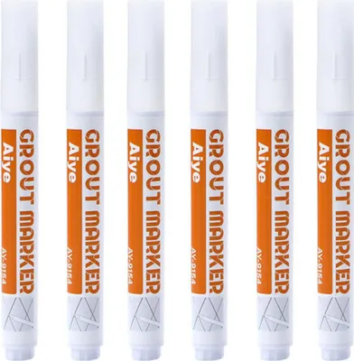 Zdjęcie produktu dla INF 6 szt. Pisaków do fug: Wodoodporny marker do naprawy spoin