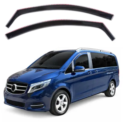 Obrázok produktu pre GP Okenné deflektory pre Mercedes EQV N447 2019-vyššie 2-ks predné