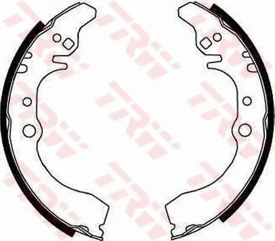 Produktbild von Trw Bremsbackensatz Hinterachse GS8647