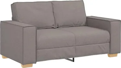 Obrázek produktu pro Dvoumístná pohovka taupe 120 cm látka