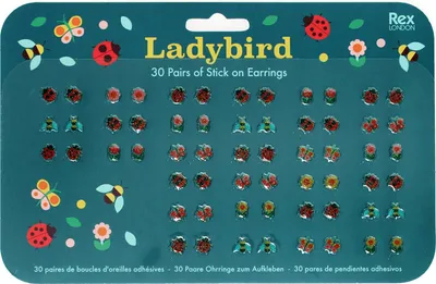 Produktbild von 30 Paar Kinder Ohrsticker – Bunte Motive, Ohne Ohrlöcher, Hautfreundlich