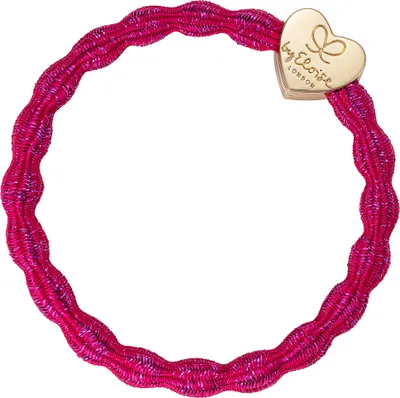 Produktbild von By Eloise London Metallic Gold Heart Fuchsia