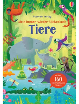 Produktbild von Mein Immer-wieder-Stickerbuch: Tiere