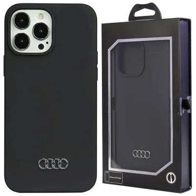 Produktbild von Audi Silicone Case für iPhone 14 Pro schwarz