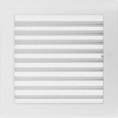 Immagine prodotto di Ventilazione termica con persiana a lamelle regolabili, dimensioni 22 x 22 cm