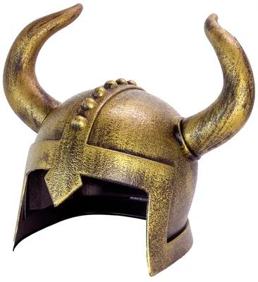 Produktbild von Wikinger-Helm mit Hörnern für Erwachsene