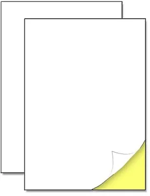 Productafbeelding van A4 Sticker Papier - 50 Vellen Witte Zelfklevende Labels voor Printer