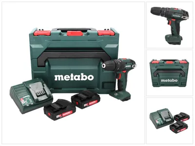 Zdjęcie produktu dla Metabo SB 18, Wiertarka pistoletowa, Zamek centralny, 1 cm, 1600 RPM, 2 cm, 1 cm