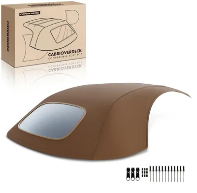 Zdjęcie produktu dla Pokrowiec na dach kabrioletu - materiałowy dach do kabrioletu New Beetle (model 1Y7) - lata produkcji 2002-2010 - zamienny dach kabrioletu