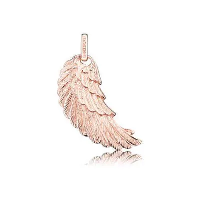 Immagine prodotto di Ciondolo Engelsrufer con ali, argento, lunghezza 45 mm, modello ERW-L2-R, placcato in oro rosa