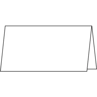 Zdjęcie produktu dla sigel Place Card, biały, 185 g/m², 100 x 60/120 mm