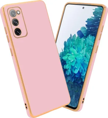 Immagine prodotto di Cadorabo custodia protettiva per Samsung Galaxy S20 FE cover in rosa custodia del telefono cellulare custodia in silicone TPU fotocamera protezione caso