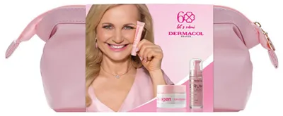 Imagen del producto de Kit de regalo de colágeno con neceser de cosméticos