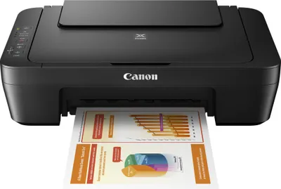 Produktbild von Canon Multifunktions-3-in-1-Tintenstrahldrucker PIXMA MG 2550S - Farbe - USB - A4 - Schwarz