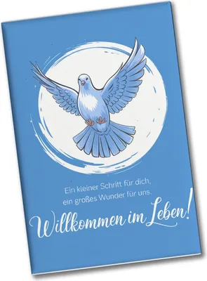 Produktbild von Taube mit ausgebreiteten Flügeln Souvenir Souvenir Magnet - Ein kleines Wunder