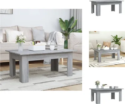 Obrázok produktu pre vidaXL Konferenčný stolík sivý Sonoma 100x60x42 cm materiál na báze dreva - Konferenčné stolíky