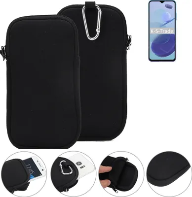 Produktbild von K-S-Trade Neopren-Hülle Handyhülle kompatibel mit Ulefone Note 12P Schutzhülle Neoprenhülle Sleeve Schutz-Hülle Gürtel Tasche Case Holster