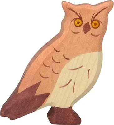 Produktbild von HOLZTIGER Uhu aus Holz