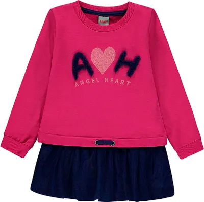 Produktbild von Rosa Kanz-Kleid für Mädchen