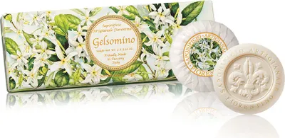 Produktbild von Saponificio Artigianale Fiorentino Jasmin Seife Geschenkbox 3x 100 g