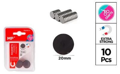 Produktbild von Magnetische Fixierungssysteme ø20mm, Typ MP – Vielseitige magnetische Befestigung
