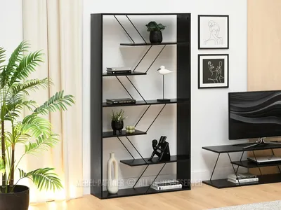 Immagine prodotto di Mensola stretta di design MATTEO - nero