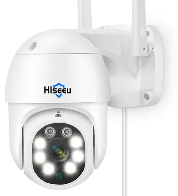 Obrázek produktu pro Venkovní bezpečnostní kamera - 5 MP, bílá, PTZ - 320° horizontální rozsah, 90° vertikální rozsah