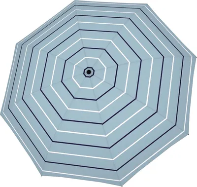 Produktbild von doppler Taschenregenschirm Regenschirm Fiber Magic Classy Blue hellblau