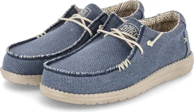 Produktbild von Hey Dude Wally Braided Sportief - blauw - Maat 44