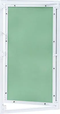 Produktbild von vidaXL Zugangsklappe Grün und Silber 45 x 85 cm