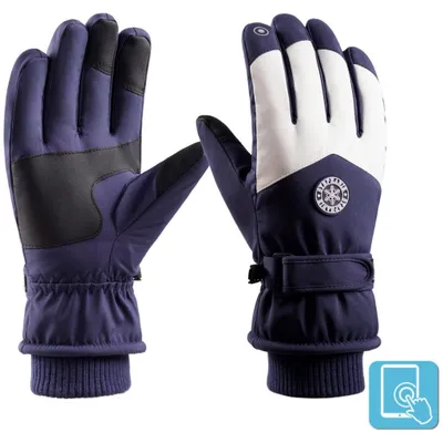 Produktbild von Winterhandschuhe Ski & Outdoor – Wasserdicht, Winddicht, Touchscreen, Uni