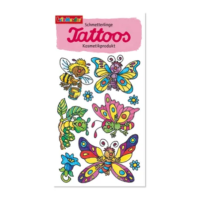Produktbild von Tattoo Schmetterlinge Motiv Nr. 6