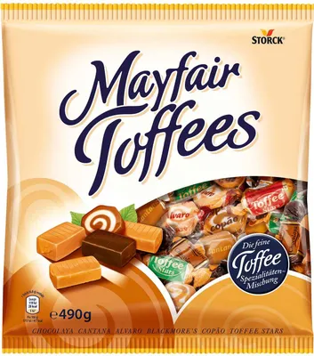 Obrázok produktu pre Storck Mayfair Toffees Zmes karamelových špecialít 490g