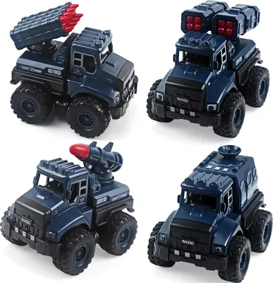 Produktbild von STILVORA Spielfahrzeuge, Kinder Militär-Raketenwagen Spielzeug, Inertialauto für Jungen, Realistisches Militärfahrzeug, Pädagogisch, Spaß und Kreativ, Robustes Kinderauto