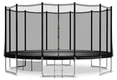 Immagine prodotto di JUMMICO, trampolino da esterno, diametro 183/228/305/366/427 cm, GS, per uso in giardino
