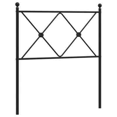 Produktbild von Ersatz-Kopfteil Metall Schwarz 75 cm
