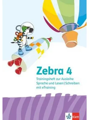 Produktbild von Zebra 4. Trainingsheft mit eTraining (Ausleihmaterial) Klasse 4