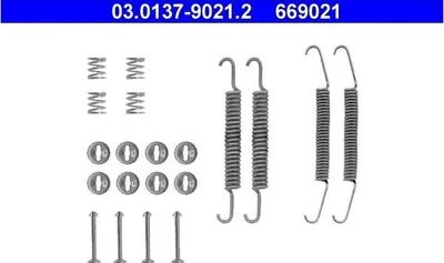 Zdjęcie produktu dla Sprężyny Szczęk Hamulcowy Fiat Fiorino/Panda/Ritmo/Seicento/126 76-03