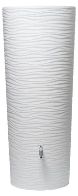 Produktbild von Garantia NATURA 2in1 Regenspeicher Regentonne Regenspeicher 350 L, 62x62x150 cm (LxBxH), arctic weiß; 326150