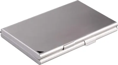 Immagine prodotto di DURABLE Porta biglietti da visita BUSINESS CARD BOX DUO in alluminio, Argento, 243323