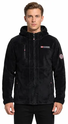 Imagen del producto de Geographical Norway. Chaqueta de forro polar para hombre. Color: . Talla: S (modelo: WY3383H/GN-BLACK)