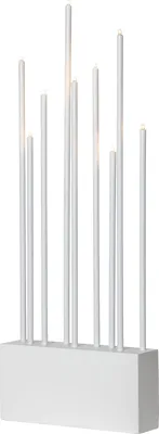 Produktbild von Star Trading 644-07, Leichte Dekorationsfigur, Weiß, IP20, Weiß, 9 Glühbirne(n), E5