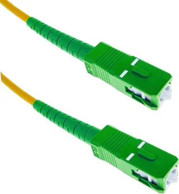 Obrázok produktu pre Force Power, SC/APC singlemode optický kábel 2 m samec-samec, zelený