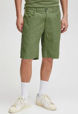 Produktbild von Blend 20715627 Herren Leinenshorts Shorts Bermuda Kurze Hose 5-Pocket Regular Fit Leinen Mix