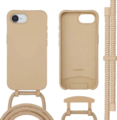 Image de imoshion Color Backcover avec cordon amovible avec MagSafe pour Apple iPhone 17e / 16e - Nude