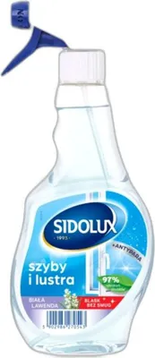 Zdjęcie produktu dla Sidolux Płyn Do Mycia Szyb I Luster Lawenda 500 Ml