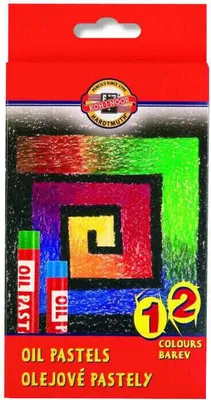 Produktbild von KOH-I-NOOR Oil Pastels lpastellset 12 Stck