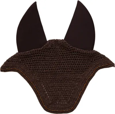 Produktbild von Kentucky Horsewear Fliegenmütze Wellington Sparkling Soundless Braun Full