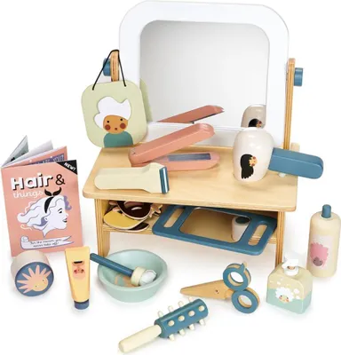 Obrázok produktu pre Tender Leaf Toys Friseursalon (Kinderspielzeug, aus Holz, für Puppen) 7508112